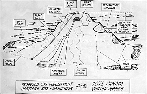 November, 2002 - Proposed Ski Hill, 1971 Canada Winter Games.