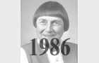 1986: First female chancellor elected: Sylvia Fedoruk