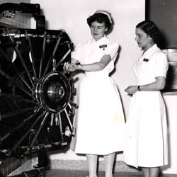 Medical Autoclave at the Newly Opened <br />University Hospital, Saskatoon, March 1955