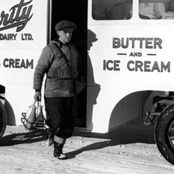 Purity Dairy Milk Delivery Wagon, [ca. 1952]