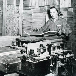 Making Wooden Crates, [ca. 1940s]