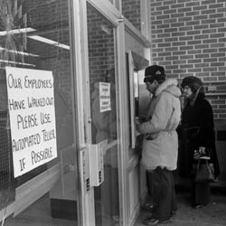 Credit Union Employees Walk Out, 16 February 1979