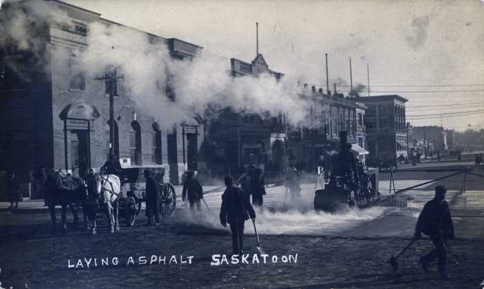 Laying Asphalt Saskatoon