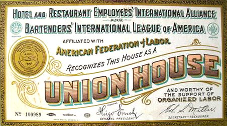 Union House Certificate
