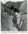 Plain End Vitrified Clay Pipe Lower Level and Water Mains - City of Saskatoon - September 1964