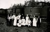 thumbnail for Railway Employees Beside a Grand Trunk Pacific Train