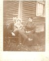Walter and Christina Murray with their first child, daughter Christina; ca. 1897-8