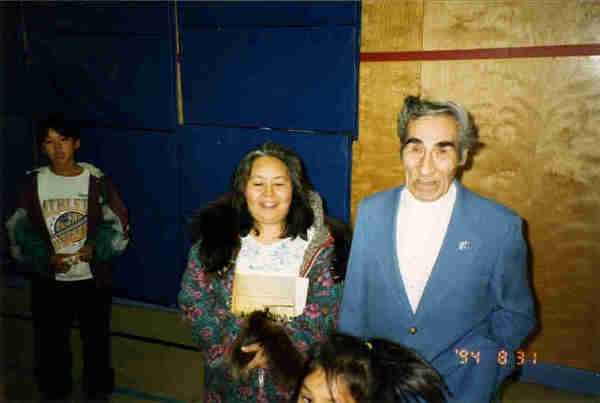 Chief Edward Ruben and Mabel Ruben