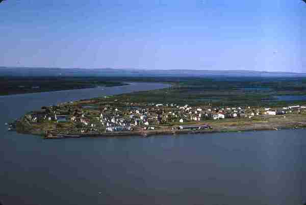 Aerial View - Aklavik