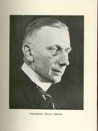 Grove, Frederick Philip, 1879-1948