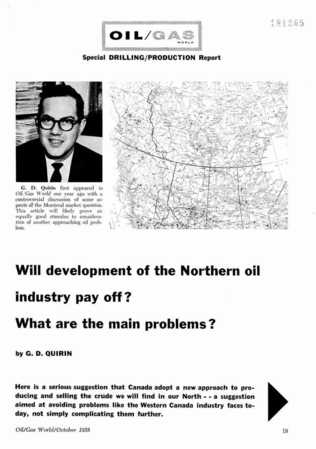 Northern Development Oct. 1958-Oct. 1959	VII/E/106.2 