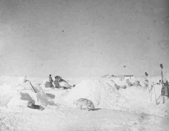 Inuit encampment, Chesterfield.