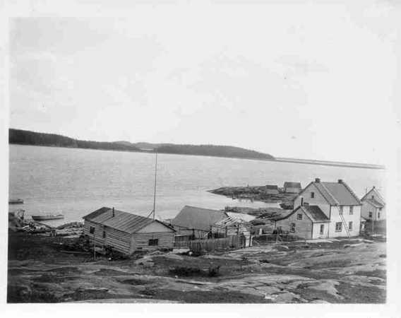 Colin Fraser&#039;s trading post at Fort Chipewyan. 