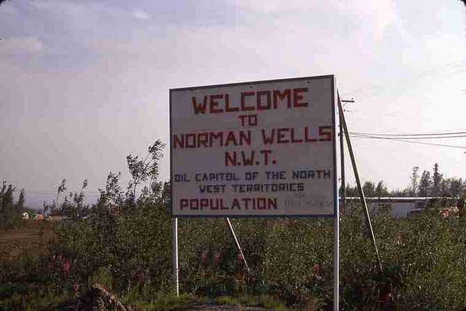 Sign - Norman Wells