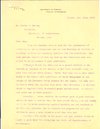 Letter  from B.E. Fernow, dean of the Faculty of Forestry at UofT, 14 Dec 1908