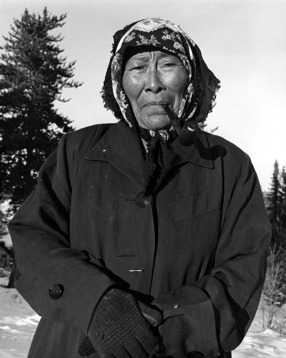 Chipewyan Woman, Institute for Northern Studies fonds