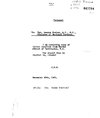 Defence Expenditures – Electronics and Communications – Northern Radar Lines – DEW Line – Baccaro. 1961 VI/857/175.11 Baccaro, John G. Diefenbaker fonds