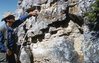 Stomatolitic chert interbedded with dolomite, W.O. Kupsch fonds