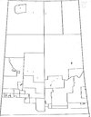 Map of Northern Saskatchewan, R.M.  Bone  fonds