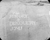 Ship's Names of 1741 Inscribed on Rock., Department of Physics fonds