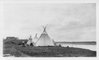 Tepees,  Fort Simpson, NWT., Institute for Northern Studies fonds