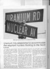 Uranium City established to accommodate the elephant hunters flocking to the North, DNS Academic Education Branch