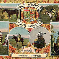 Best Wishes from Canada, Indian types