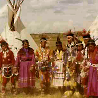 People in a Dance Line at Pion-Era