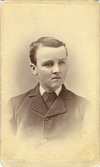 Portrait of Walter Murray ca. 1881, just  prior to his transfer to Collegiate School in Fredericton.