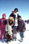 Group portrait of Inuit people., Hans Dommasch fonds