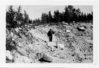 Sand - gravel quarry near S.R.  Between the landing strip and the Power Station.  Kenny Lozinski, student. June 1971., R.M.  Bone  fonds