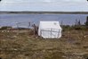 Tent near water at Damant Lake., R.M.  Bone  fonds