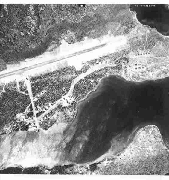 Aerial photo of Wollaston Lake, Sask. August 21, 1971.