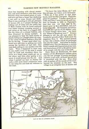 "Labrador. First Paper" Harper's New Monthly Magazine, v. LXXI, n. CCCCXXIV