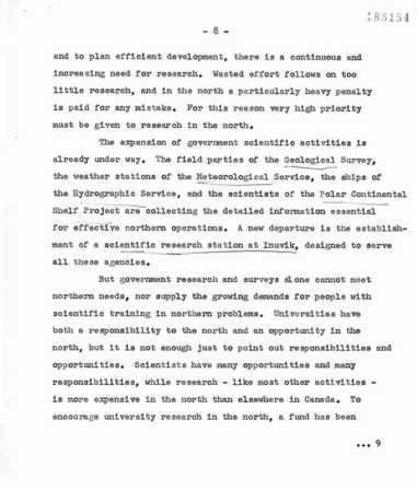 Elections – 1963 – Northern Development n.d., 1962-1963 VII/F/49  