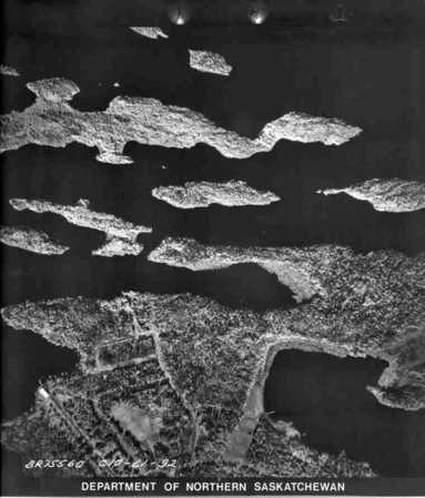 Aerial photo of Denare Beach - 1975