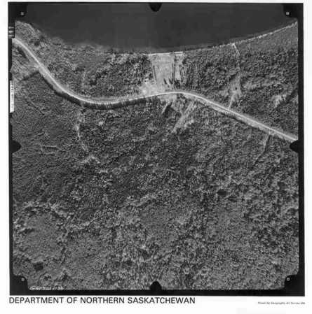 Aerial photo of Timber Bay, May 22, 1976.