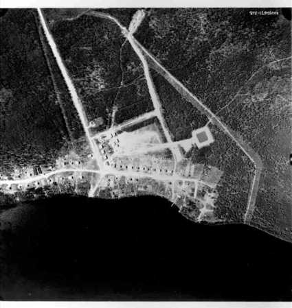 Aerial photo of Turnor Lake, June 3, 1971.