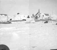 Inuit encampment, Chesterfield.