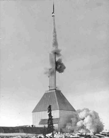 Brabant rocket launch, Churchill.