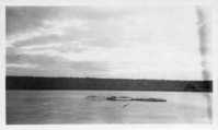S.S. "Liard River" passing Gravel Point, NWT on her first trip to Resolution. 