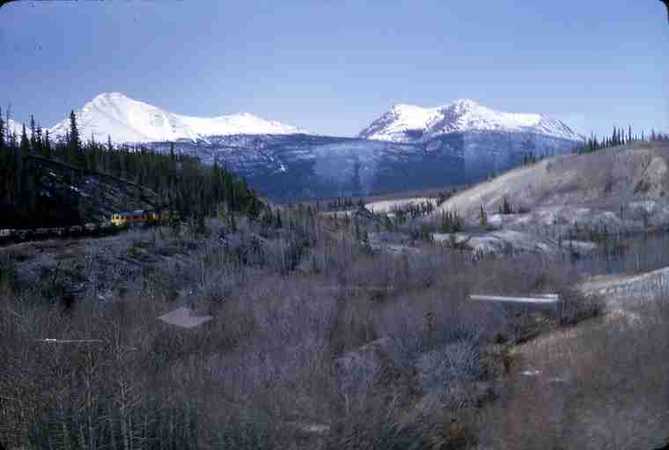 Scene on White Pass and Yukon Railway