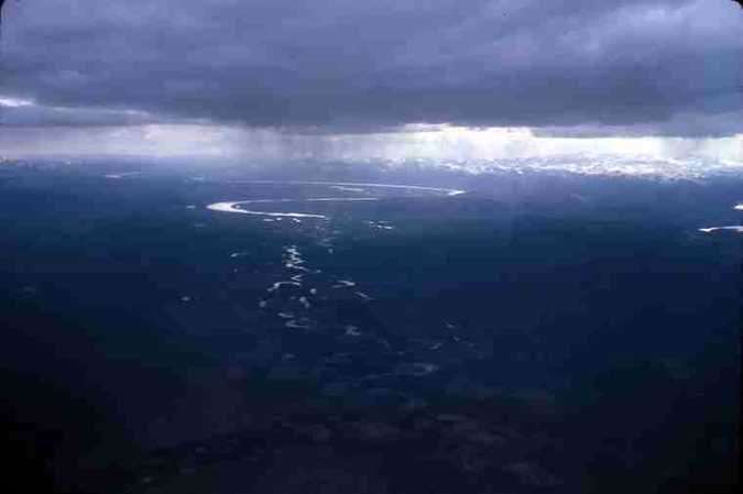 Aerial View - Yukon River