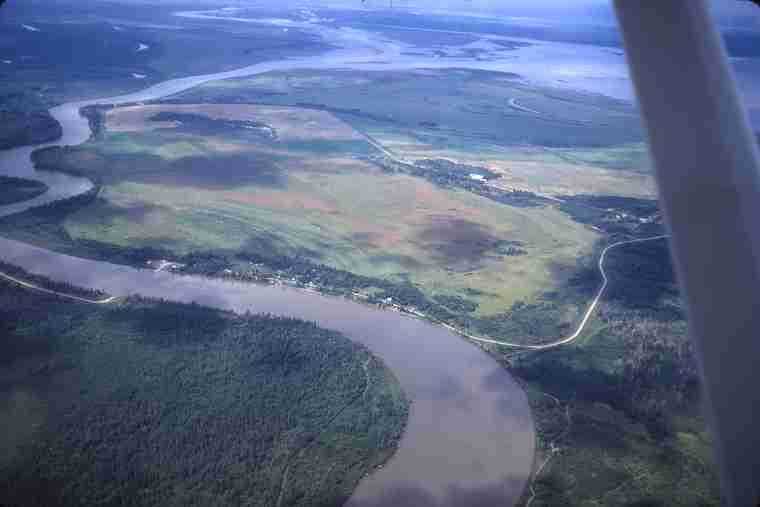 Aerial View – Pemmican Portage