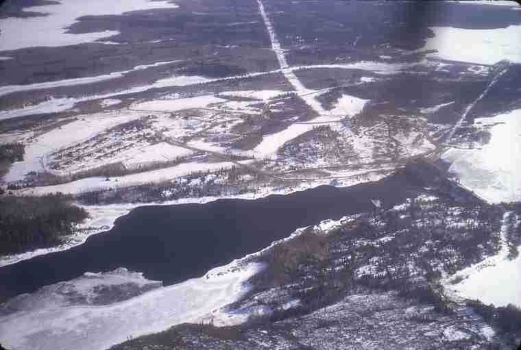 Aerial View – Island Falls Dam